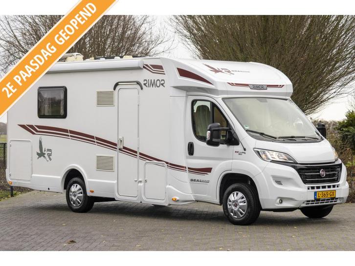Rimor Seal 69 PLUS Queensbed+hefbed|160PK|5p|'18|Euro6, Caravans en Kamperen, Campers, Bedrijf, tot en met 5, Half-integraal, Overige merken