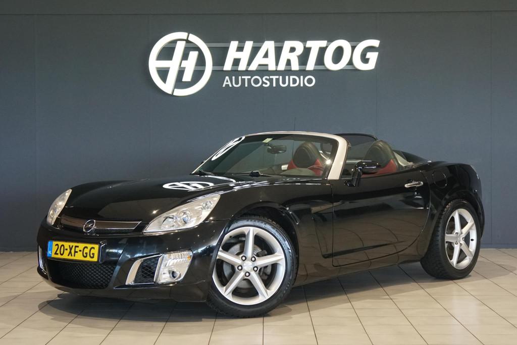 Opel GT 2.0 Turbo ECOTEC 264PK + LEDER / ORIG. NEDERLANDS, Auto's, Opel, 1998 cc, Achterwielaandrijving, Gebruikt, 264 pk