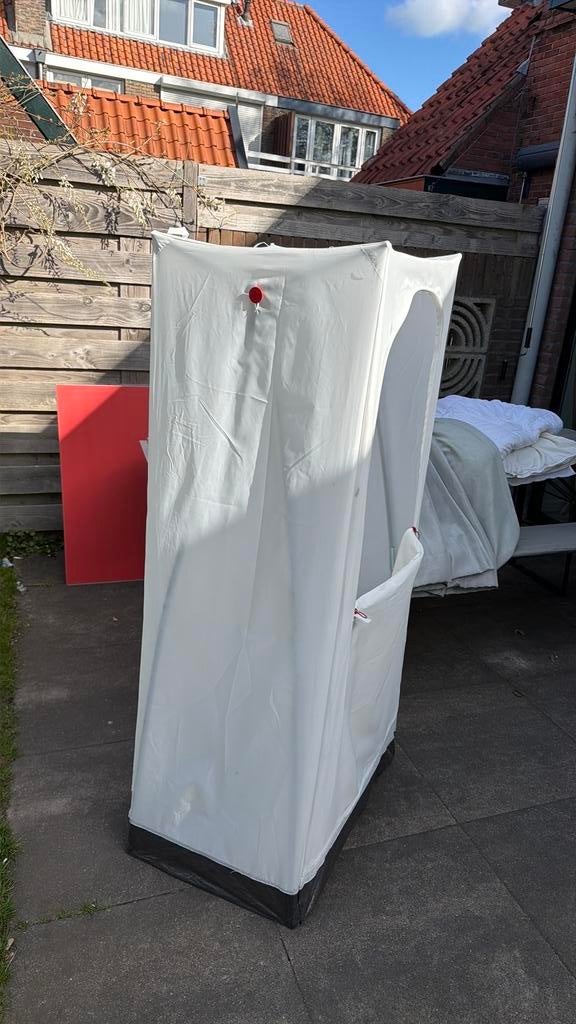 Tijdelijke kledingkast, Huis en Inrichting, Kasten | Kledingkasten, Ophalen, 50 tot 100 cm, Zo goed als nieuw, 150 tot 200 cm