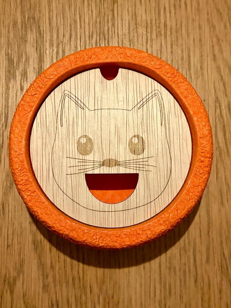 Stapelstein insert poes, Kinderen en Baby's, Speelgoed | Educatief en Creatief, Nieuw, Ontdekken, Ophalen of Verzenden