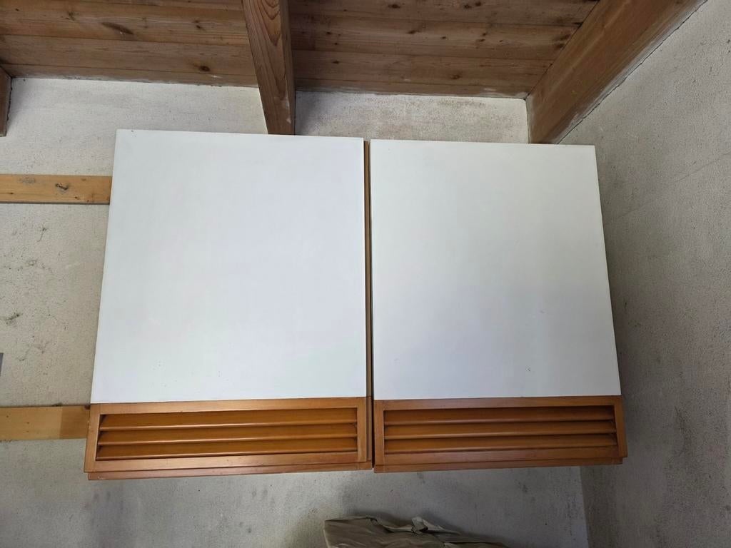 Retro keukenkastjes - zelf ophalen, Huis en Inrichting, Gebruikt, Wit, Minder dan 100 cm, 25 tot 50 cm