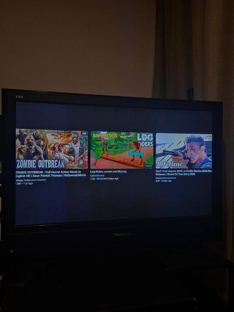 Panasonic Viera TH-37PV7F plasma TV, Ophalen, 50 Hz