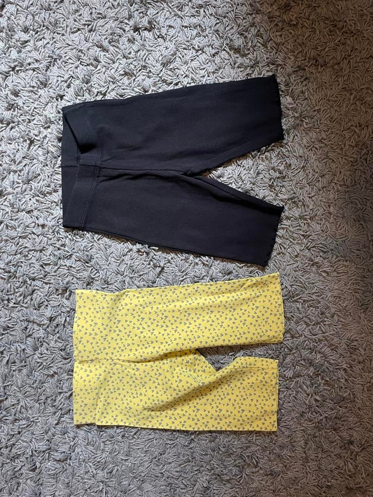 2x fietslegging zara mt 116, Kinderen en Baby's, Kinderkleding | Maat 116, Broek, Meisje, Ophalen of Verzenden, Zo goed als nieuw