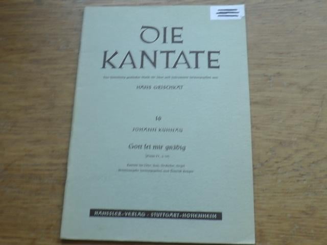 Johann kuhnau - gott sei mir gnädig, Gebruikt, Ophalen of Verzenden, Religie en Gospel, Artiest of Componist
