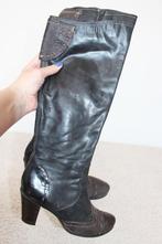 Schitterende Leren Omoda Laarzen - 30 (Maat 37) € 65,-