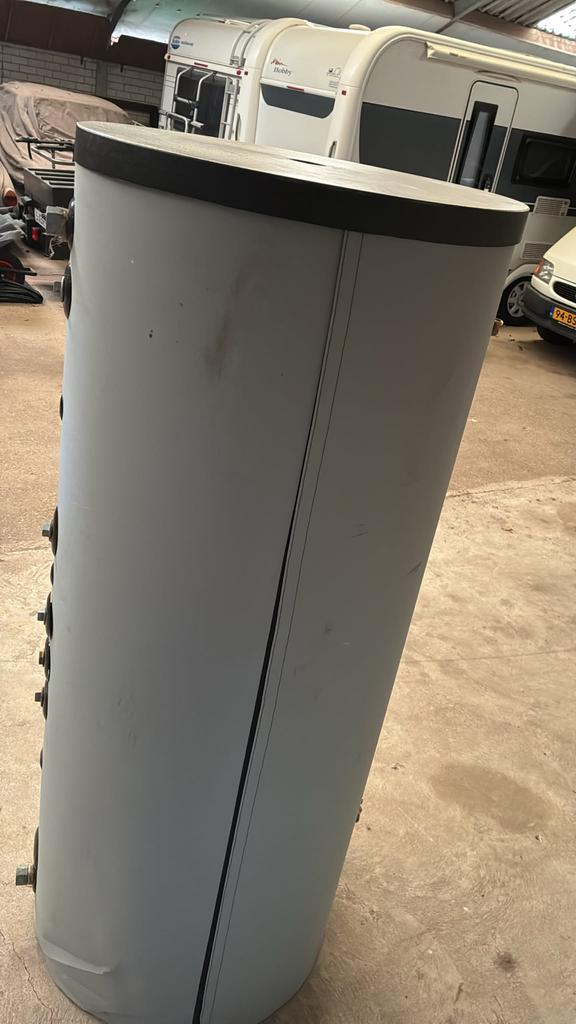 300L Buffervat zonneboiler met spiraal, Gebruikt, Overige typen, Minder dan 60 cm, Ophalen of Verzenden