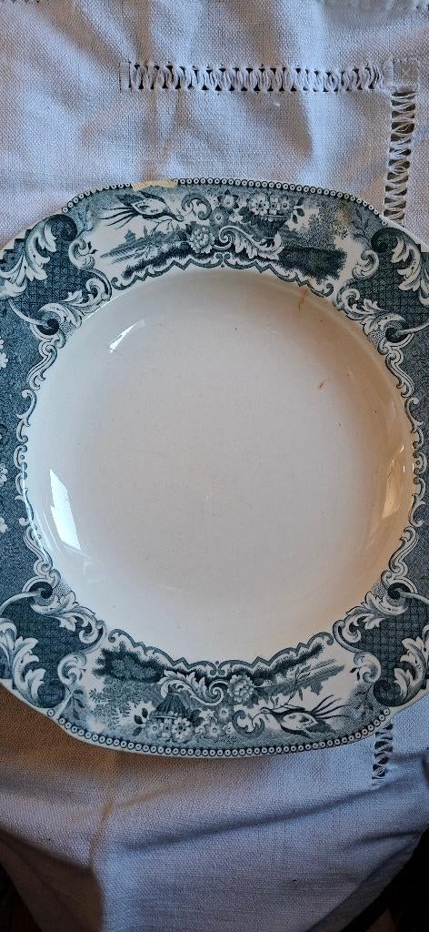 Societe Ceramique VICTORIA boorden, Ophalen of Verzenden