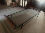 Auping Cleopatra daybed - Zwart met houten details, Gebruikt, Eenpersoons, Zwart, 80 cm