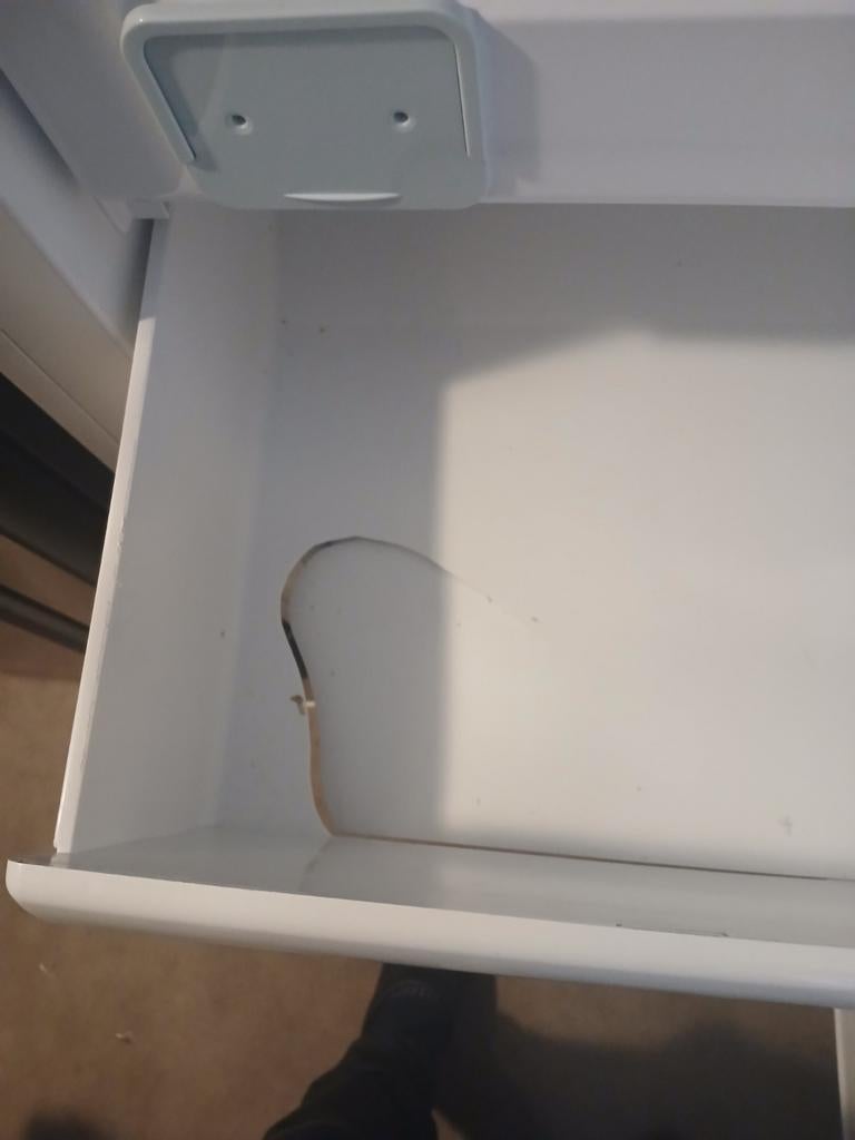 Nordland vriezer werkt perfect een lade een scheur in, Ophalen, Gebruikt, 200 tot 400 m³ per uur