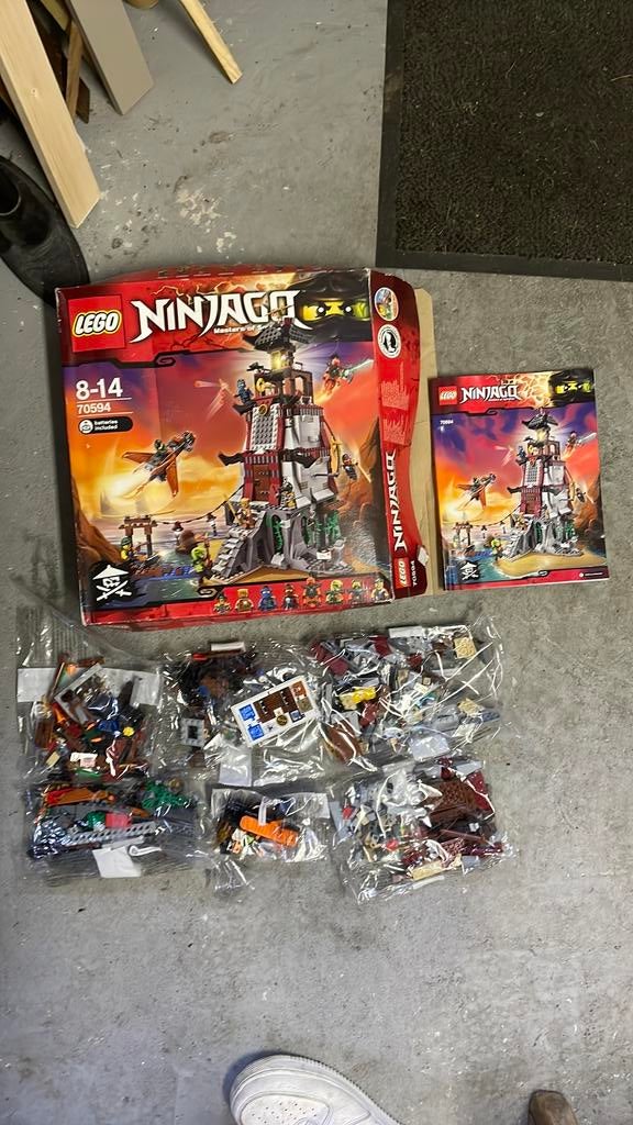 Ninjago lego set 70594, Ophalen of Verzenden, Zo goed als nieuw