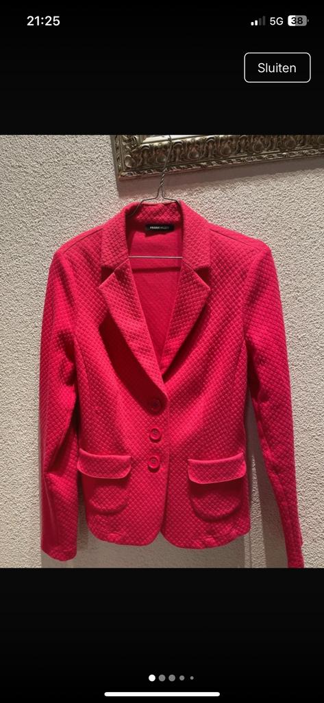 Frank Walder dames Blazer Nieuw mt 40 Nieuw, Ophalen of Verzenden, Nieuw, Maat 38/40 (M), Roze