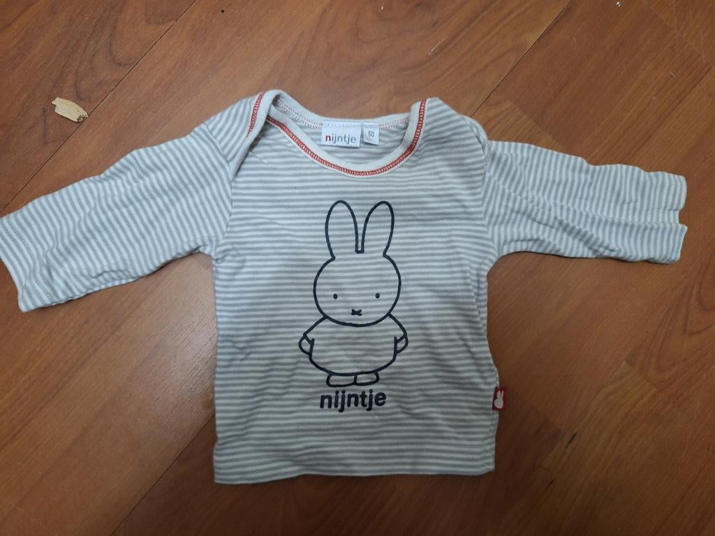 Nijntje shirtje, maat 50, Nijntje, Zo goed als nieuw, Shirtje of Longsleeve, Verzenden