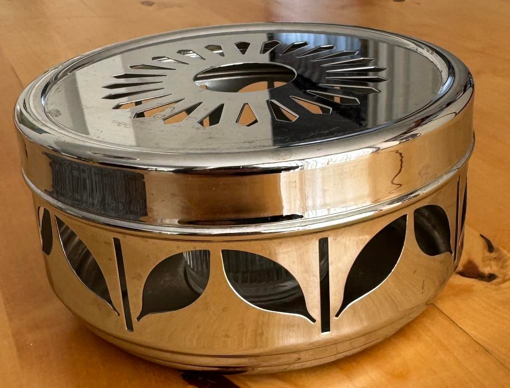 Theelichtje Vintage Bredemeijer, Antiek en Kunst, Ophalen of Verzenden