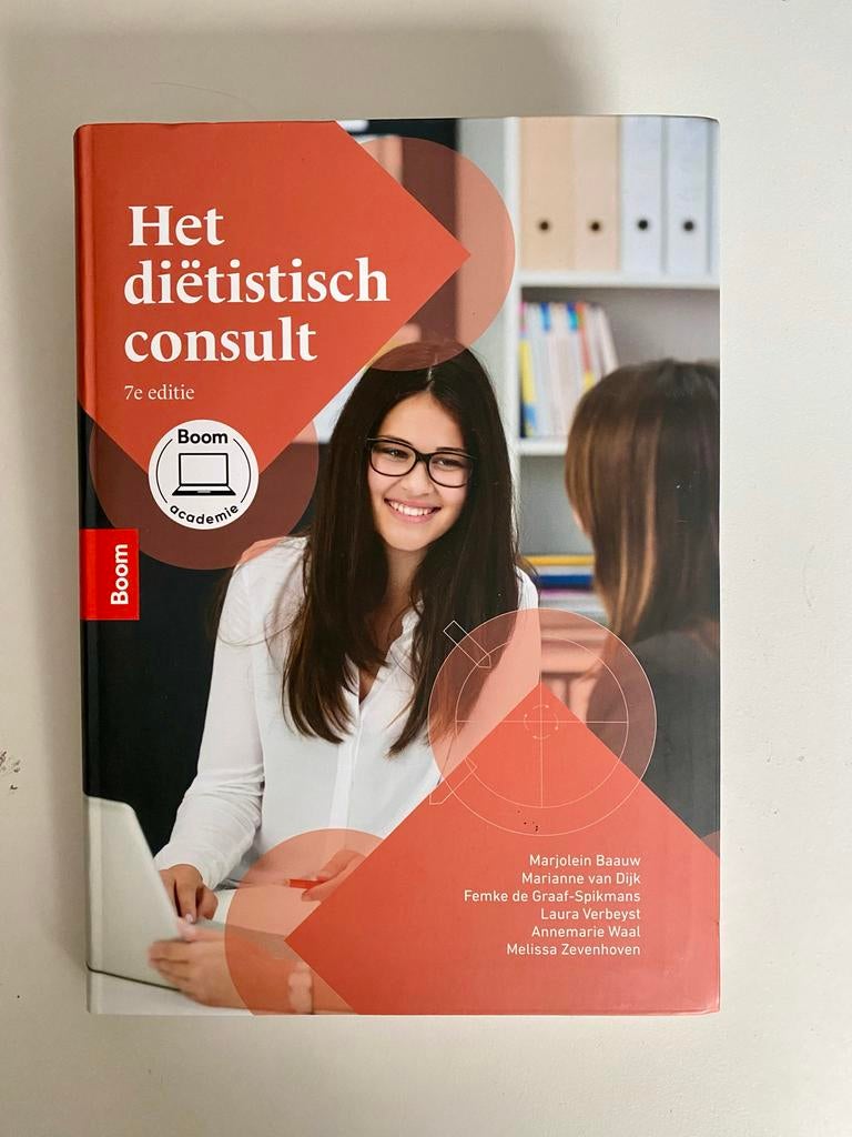 Het diëtistisch consult - 7e editie, Boeken, Ophalen of Verzenden, Gamma, Nieuw, HBO