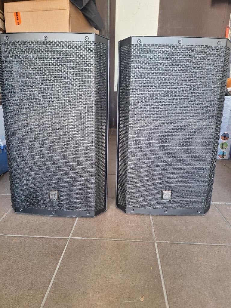 2x EV ZLX15P, Audio, Tv en Foto, Luidsprekers, Gebruikt, Overige typen, 120 watt of meer, Ophalen
