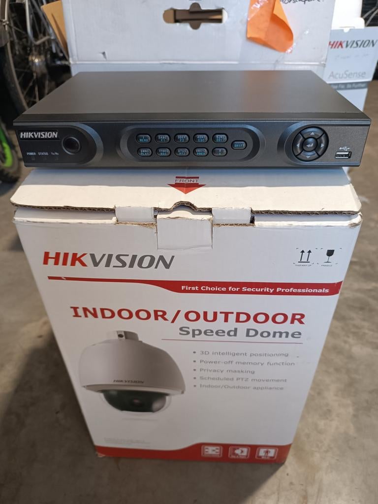 Hikvision camera systeem, Ophalen of Verzenden