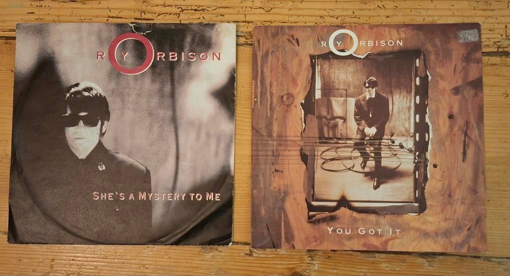 2x single  Roy Orbison, Ophalen of Verzenden, Gebruikt, Pop