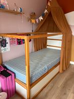 IKEA KURA bed met matras en klamboe, Ophalen, Gebruikt, Hoogslaper