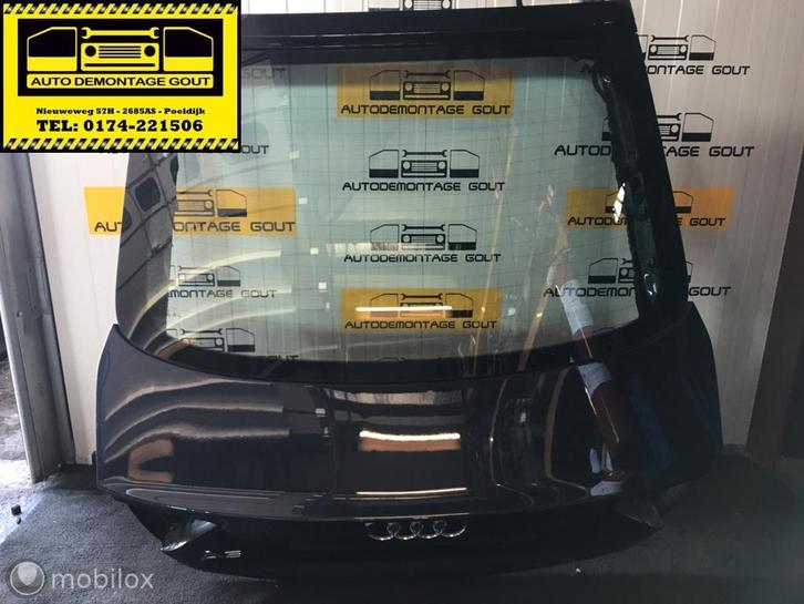 Audi A5 Sportback ('09-'17) Achterklep Blauw LX5R, Auto-onderdelen, Carrosserie en Plaatwerk, Achterklep, Audi, Gebruikt, Ophalen of Verzenden