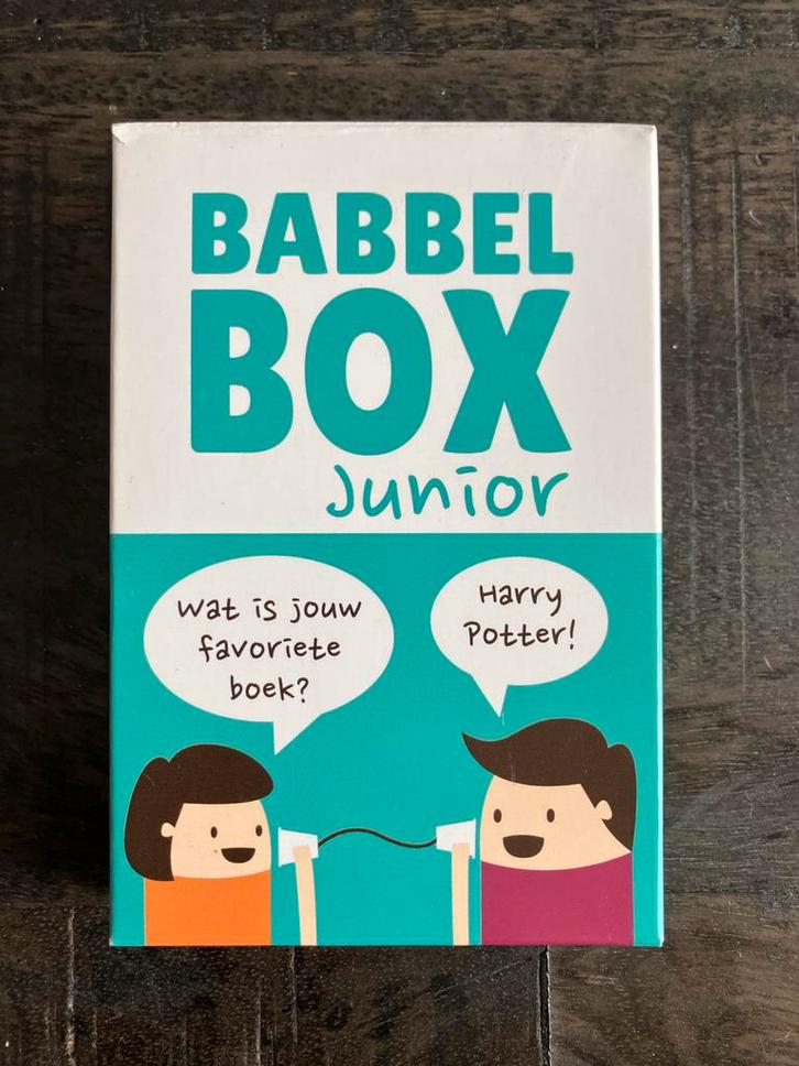 Babbel Box Junior - Het leuke kaartspel voor kinderen, Hobby en Vrije tijd, Gezelschapsspellen | Bordspellen, Zo goed als nieuw