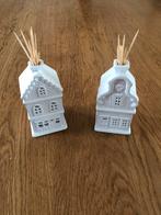 Witte huisjes Postcodeloterij als houders, Ophalen of Verzenden, Zo goed als nieuw