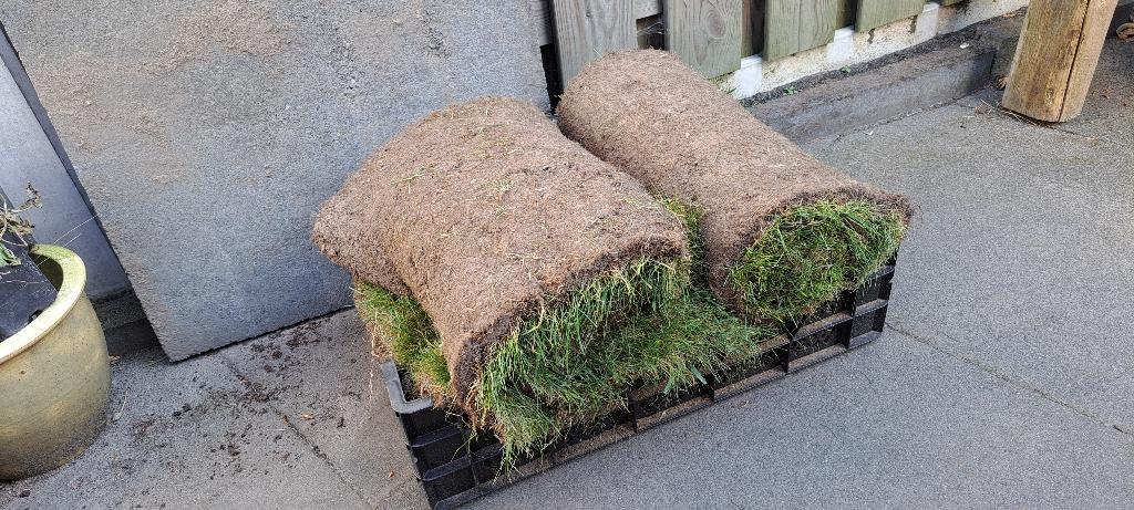 Graszoden reststukken, Ophalen, Gebruikt, Minder dan 10 m², Gras