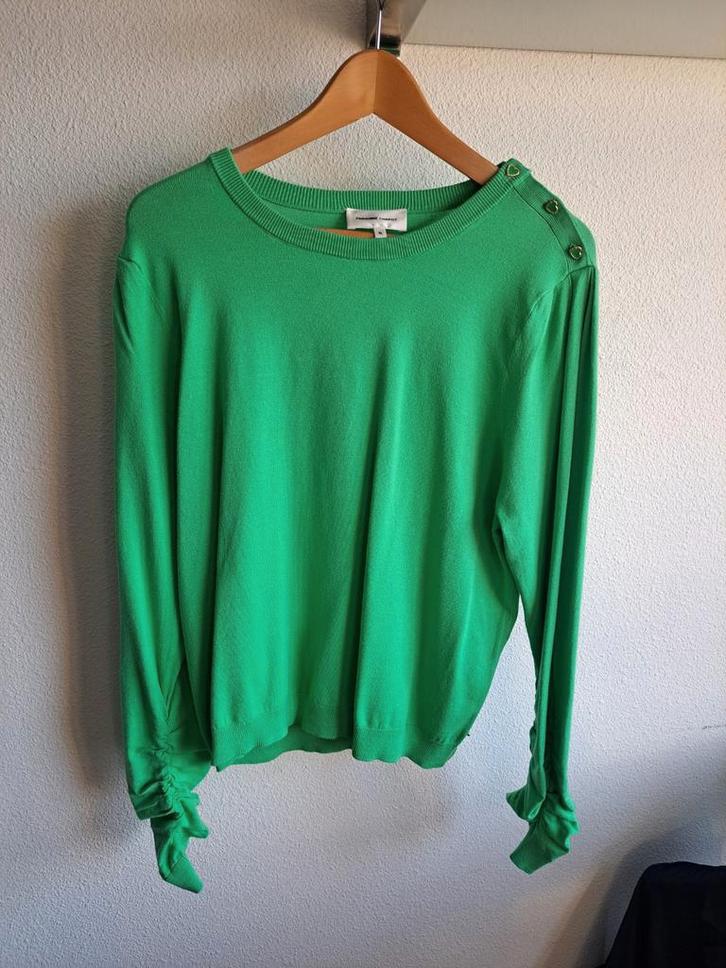 Nieuwe trui Fabienne Chapot groen XL, Kleding | Dames, Truien en Vesten, Nieuw, Maat 42/44 (L), Groen, Ophalen of Verzenden
