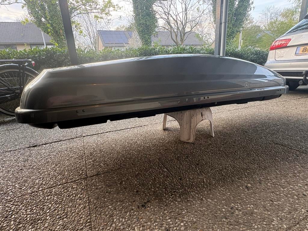 Dakkoffer met dakdragers combinatie set, Auto diversen, Dakkoffers, Ophalen of Verzenden, Gebruikt