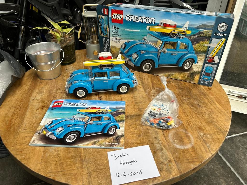 Lego Creator Kever Beetle 10252, Lego, Ophalen of Verzenden, Zo goed als nieuw, Compleet