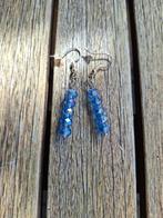 Mooie blauwe oorbellen !!, Ophalen of Verzenden, Zo goed als nieuw, Blauw, Overige materialen