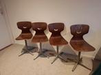 4x Retro vintage stoelen €59,95, Huis en Inrichting, Stoelen, Ophalen, Gebruikt, Vier