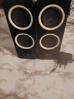 Logitech pc Boxen  5 € speelt perfect, Computers en Software, Pc speakers, Ophalen, Zo goed als nieuw