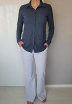Studio Anneloes Poppy blouse S Antracietgrijs Travelstof top, Studio Anneloes, Ophalen of Verzenden, Zo goed als nieuw, Maat 36 (S)