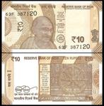 India 2021 en 2022, 3 prachtige nieuwe biljetten (UNC), Verzenden, Zuidoost-Azië, Setje