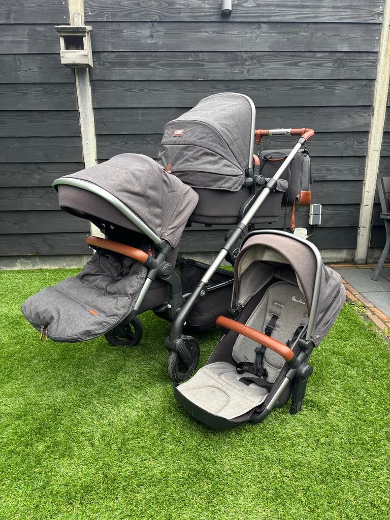 Silver Cross Duo Kinderwagen, Gebruikt, Duowagen, Ophalen, Kinderwagen