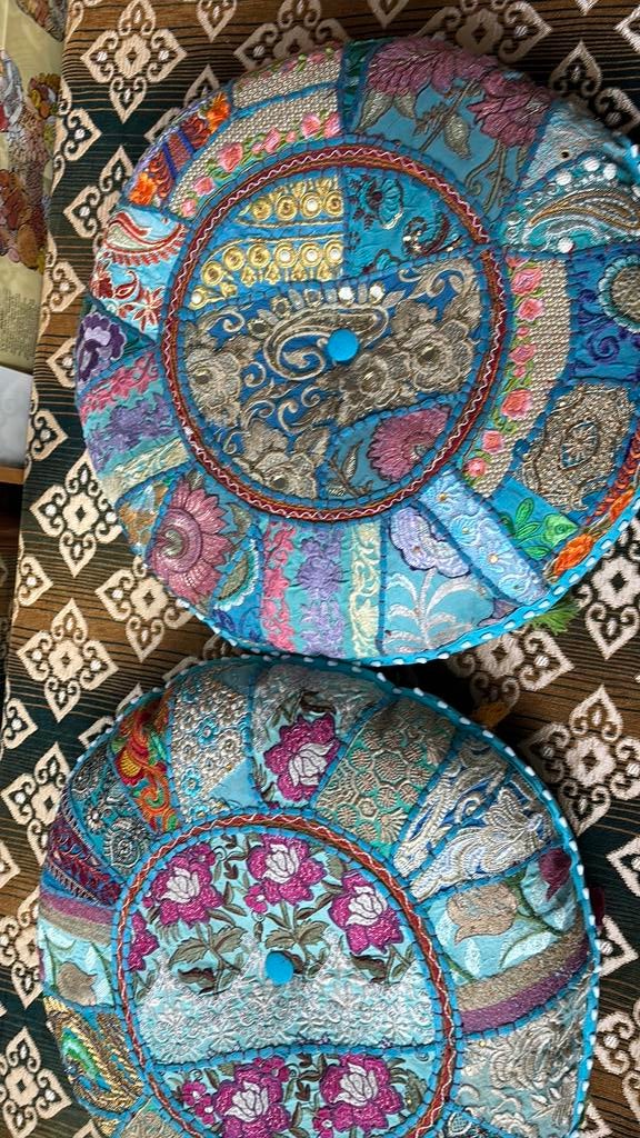 Nieuw twee bohemien zit kussens ibiza style, Ophalen