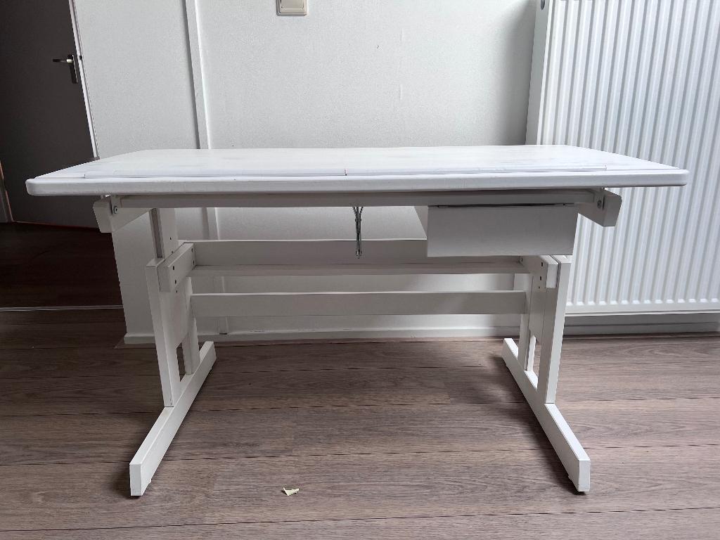 Pinolino kinderbureau lena met kantelfunctie en laatje, Ophalen, In hoogte verstelbaar, Gebruikt