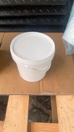 Plastic emmer 1100ml, Ophalen, Nieuw, Kunststof, Met deksel