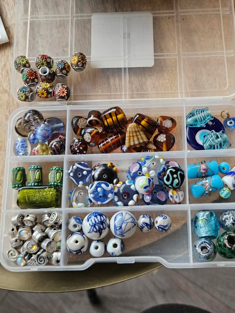 Diverse kralen collectie, perfect voor sieraden maken, Hobby en Vrije tijd, Kralen en Sieraden maken, Ophalen of Verzenden