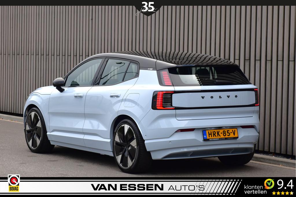 Volvo EX30 Twin Motor Performance Ultra 69 kWh Pano 360-Came, Auto's, Volvo, Automaat, Gebruikt, Blauw, Origineel Nederlands