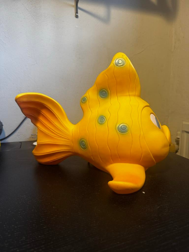 Heico vis lamp vissen nachtlamp vintage retro design, RARE!, Ophalen of Verzenden, Gebruikt