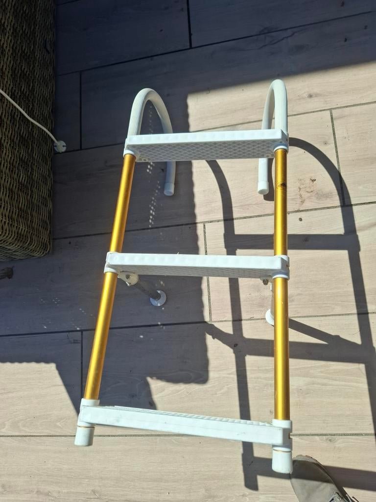 Inklapbaar zwemtrapje voor boot, steiger of kade, Ophalen of Verzenden, Gebruikt, Overige typen