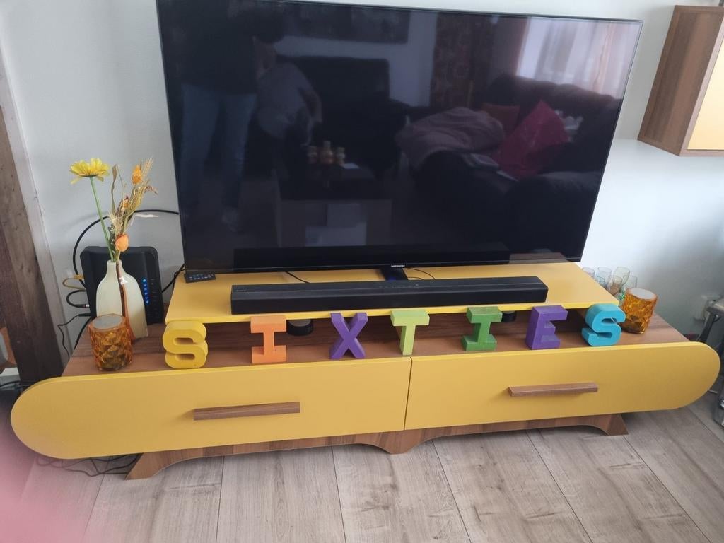 TV  meubel met apart kastje., Ophalen, 50 tot 100 cm, Zo goed als nieuw, Minder dan 100 cm