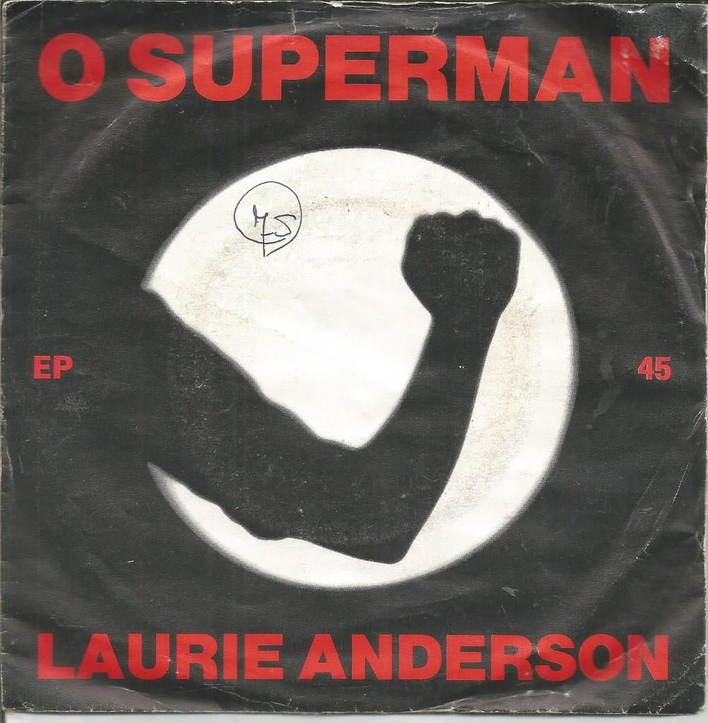 Laurie Anderson – O Superman (1981), Fotohoes, 7 inch, Single, Ophalen of Verzenden