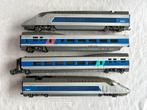 Jouef SNCF 4-delige TGV 15 Atlantique H0, Gelijkstroom, Jouef, Ophalen of Verzenden, Analoog