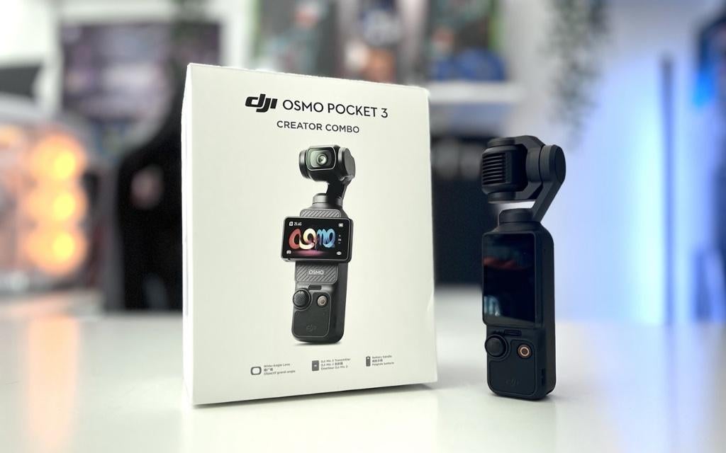 NIEUW - DJI Osmo Pocket 3 Creator Set + 2 jr Care + Filter, Overige merken, Externe microfoon, Camera, Nieuw