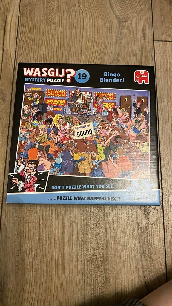 Wasgij? Mystery 19 Bingo Blunder! Legpuzzel Jumbo, Ophalen, 500 t/m 1500 stukjes, Gebruikt, Legpuzzel