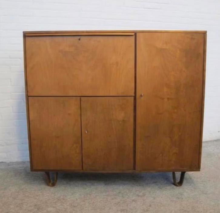 Kast highboard dressoir UMS Pastoe CB01 Cees Braakman jaren, Huis en Inrichting, Kasten | Dressoirs, Ophalen of Verzenden