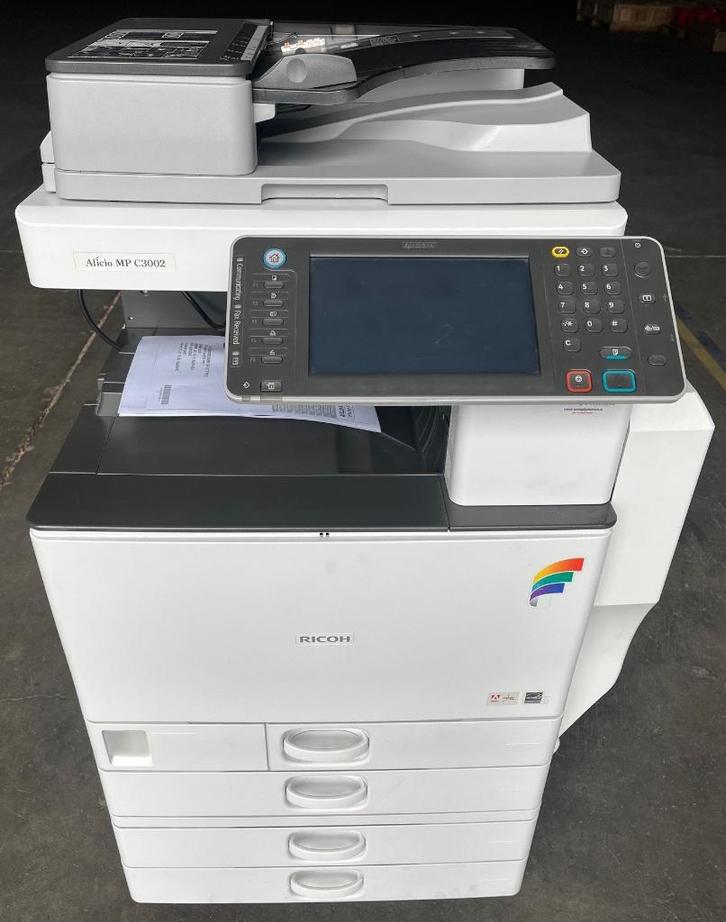 Ricoh Aficio MPC3002 multifunctional A3 + A4, Computers en Software, Printers, Gebruikt, Kopieermachine, Laserprinter, Kleur printen