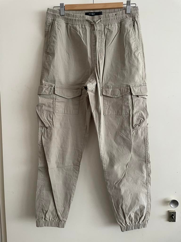 Pull & Bear Worker Cargobroek Zomerbroek Maat S, Kleding | Heren, Ophalen of Verzenden, Zo goed als nieuw, Maat 46 (S) of kleiner